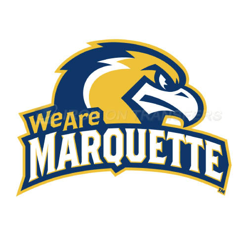 Marquette Golden Eagles Logo T-shirts Iron On Transfers N4961 - Click Image to Close